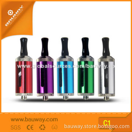 Bauway C1 Bottom Coil Rebuildable cloutank Clearomizers, OEM Orders Welcomed